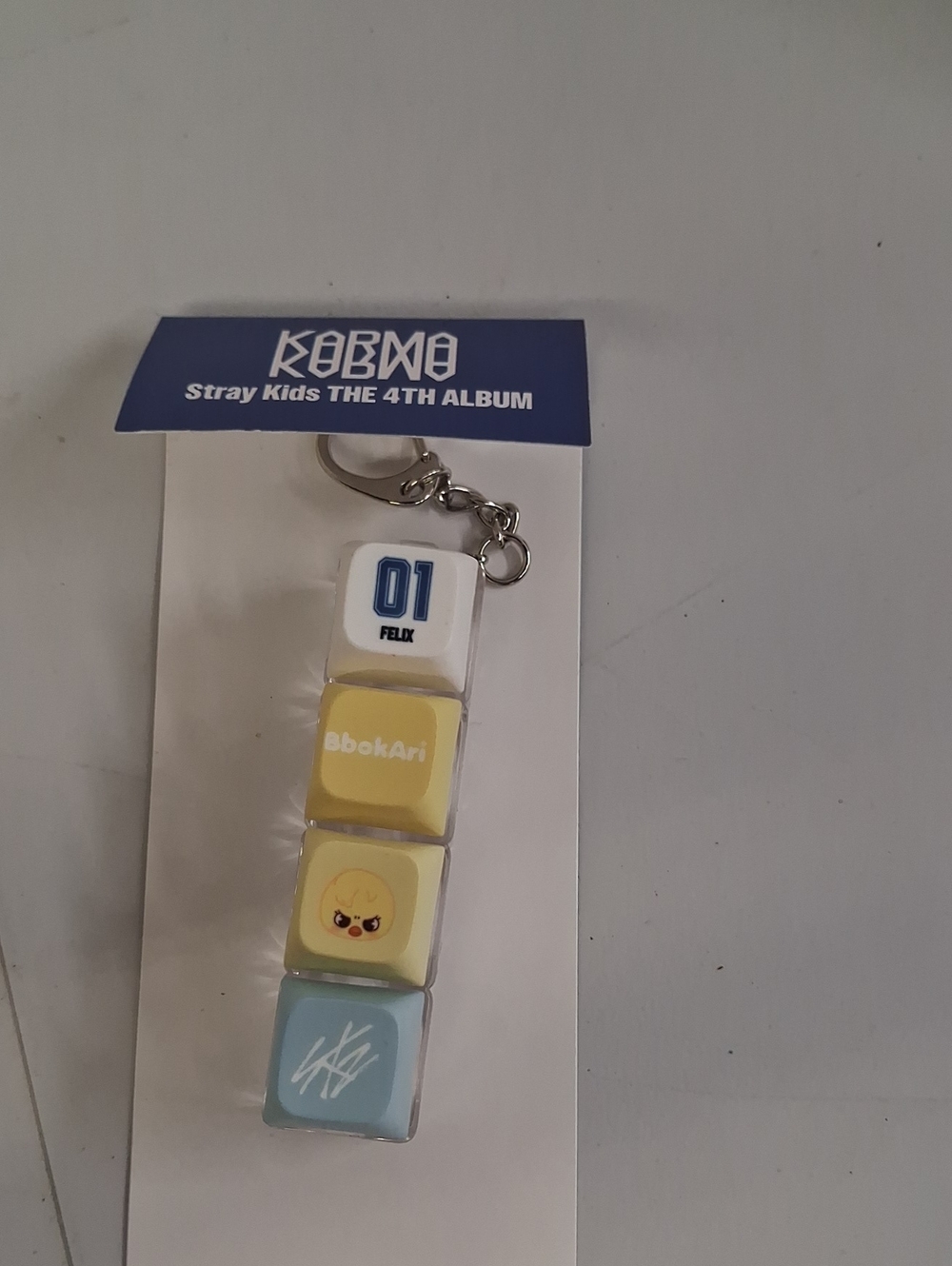 NWT Stray Kids Keycap Keyring